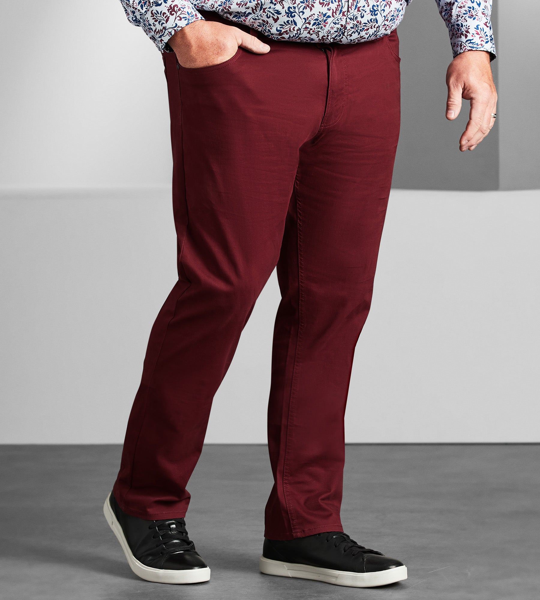 Five-Pocket Twill Pants – Mr. Big & Tall