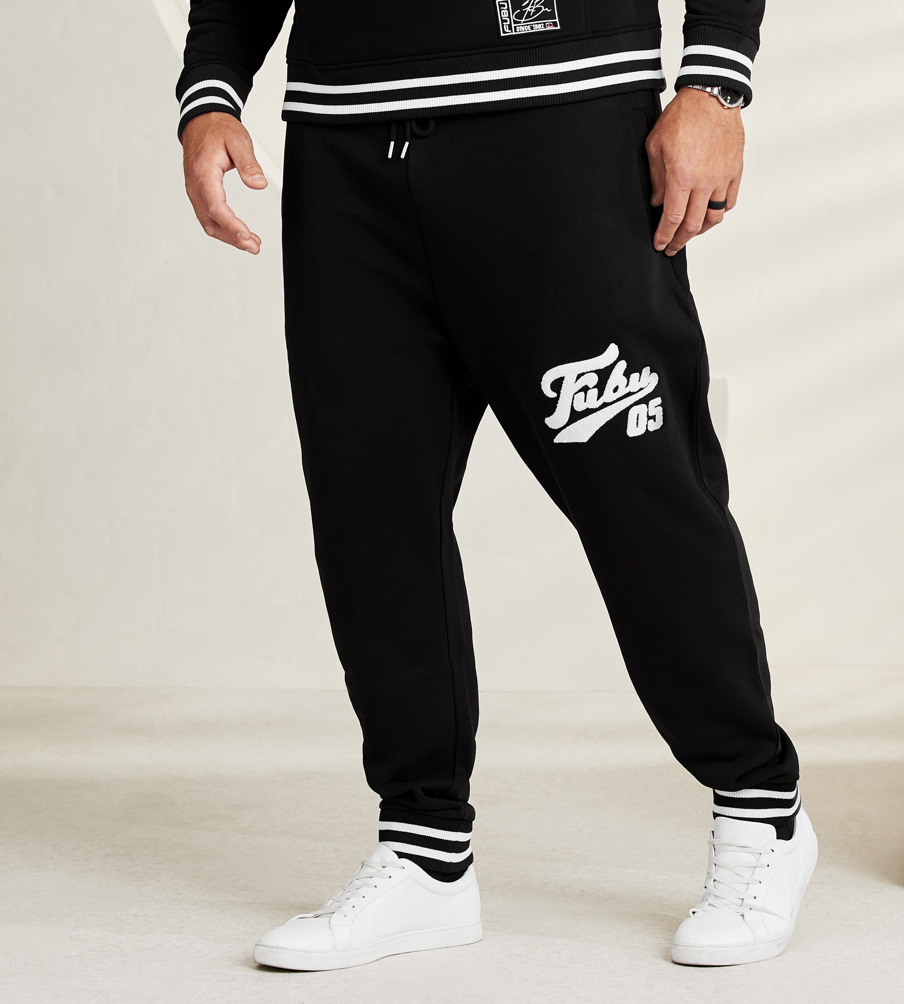 MKB601C423-FLEECE JOGGERS-ANTHRACITE – Leisure Club Official