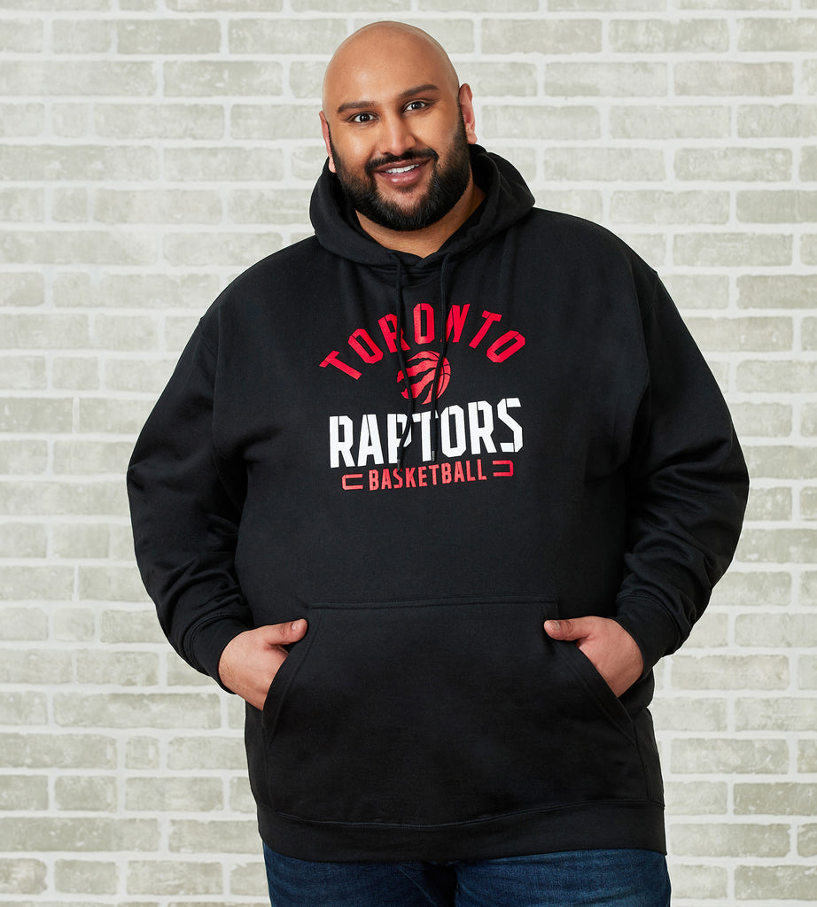 Toronto Raptors NBA Hoodie Sports License Mr. Big Tall Men s Clothing Shop online and in store for Hoodies designed for the plus size man shipping available across Canada