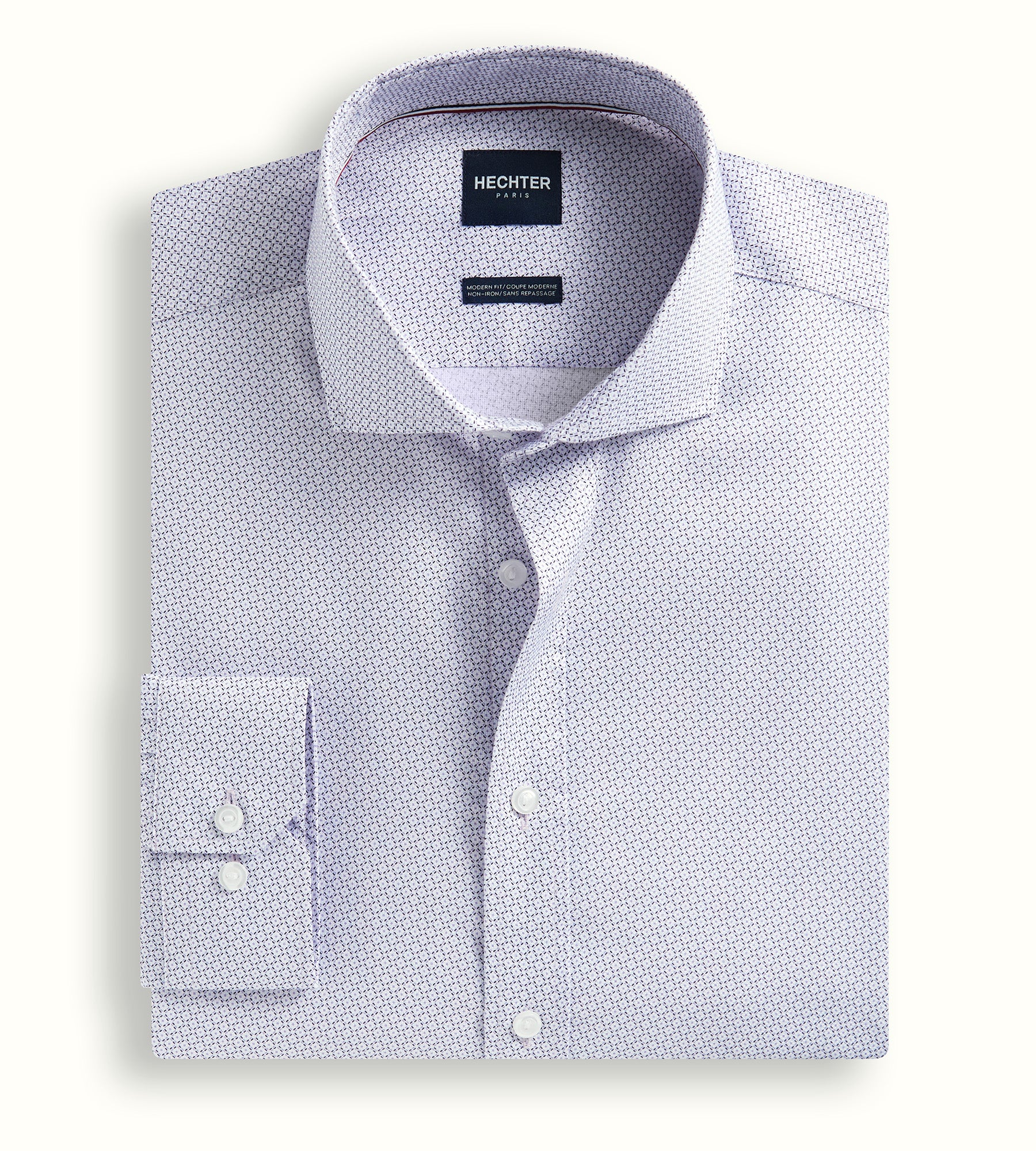 Modern Fit Non-Iron Geo Dress Shirt