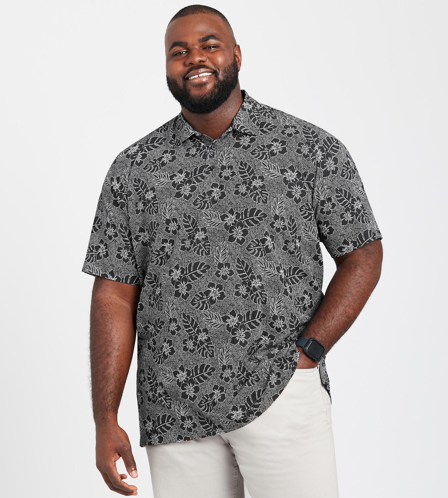 Bahama Coast Aloha Geo Polo