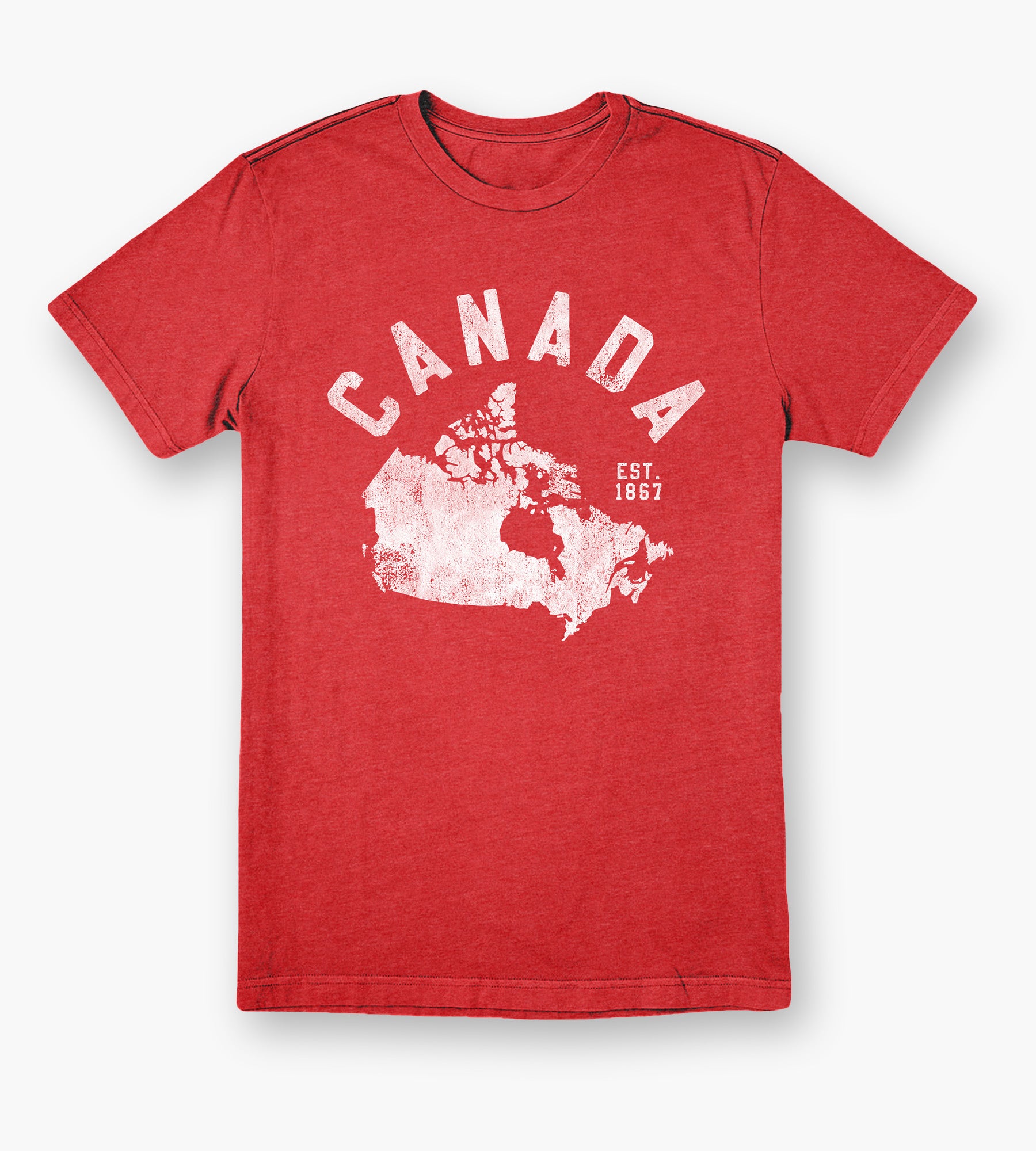 Canada Map Graphic Tee