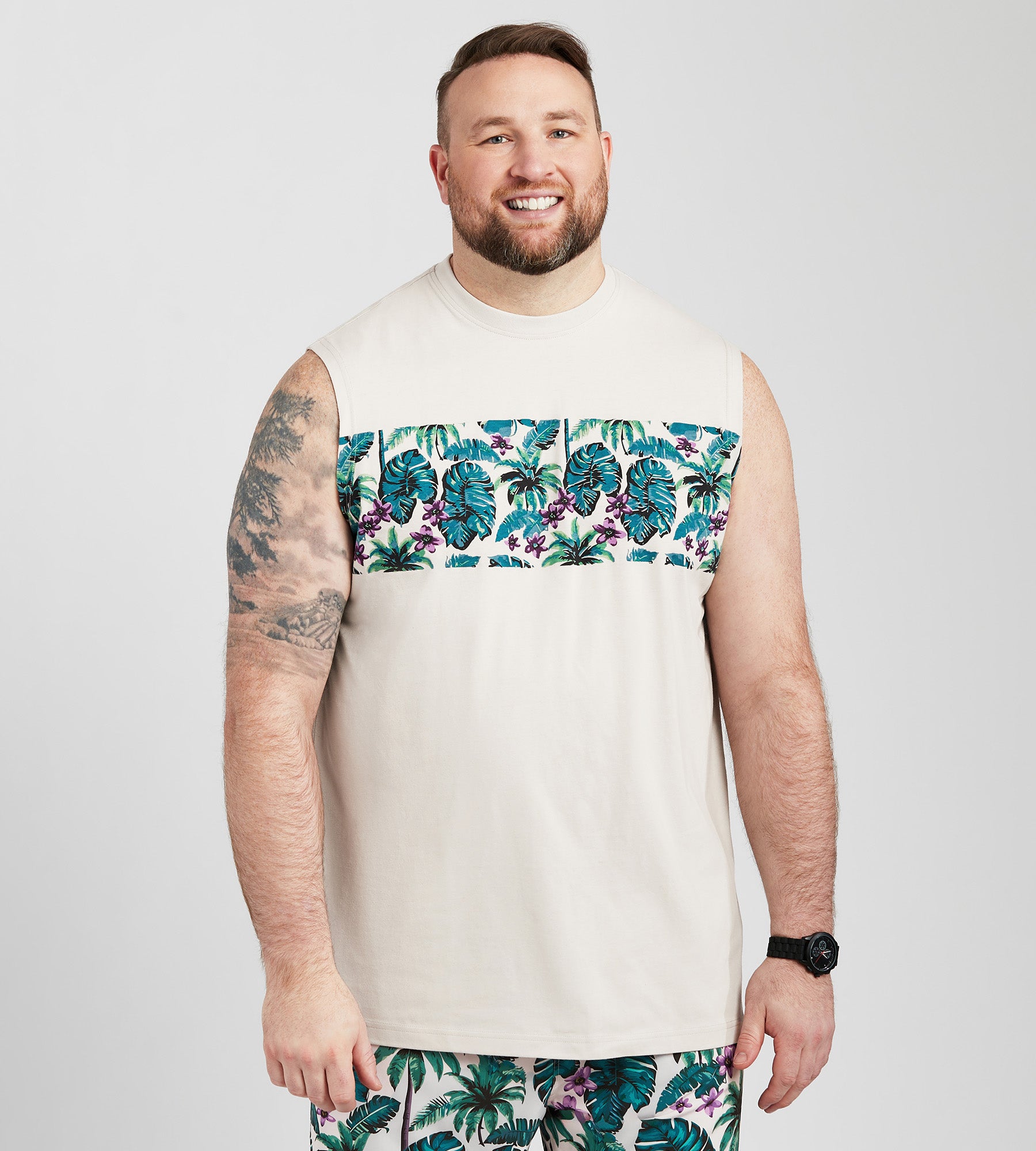 Ultimate Printed Sleeveless Tee