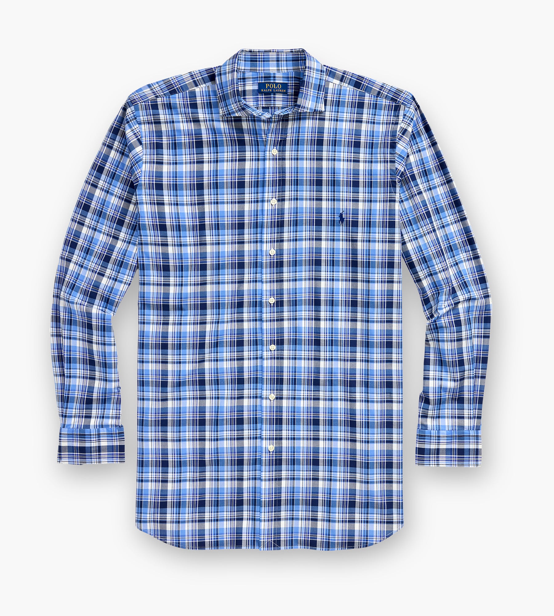 Plaid Poplin Shirt