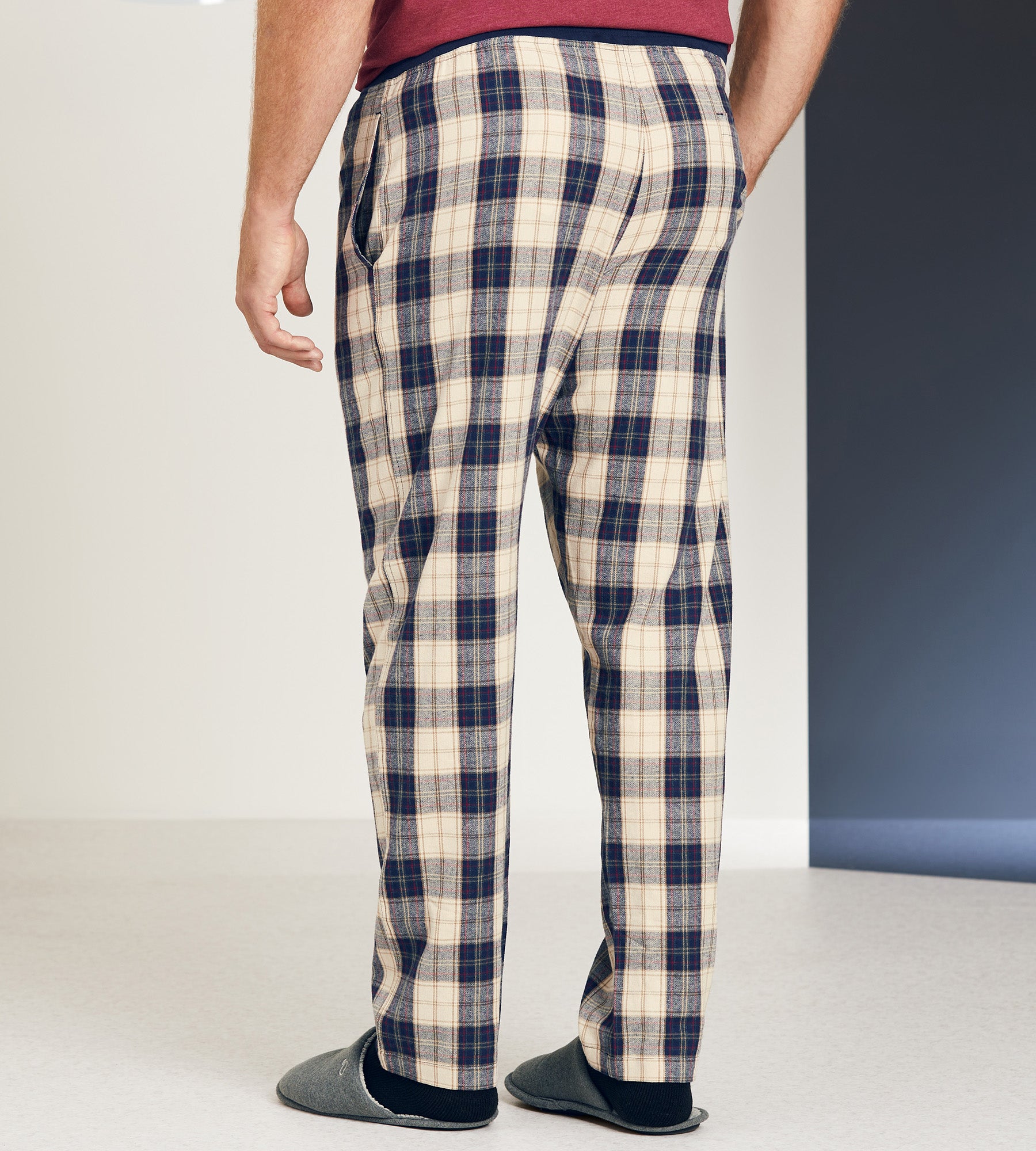 Plaid Flannel Lounge Pants Britches Mr. Big Tall Men s Clothing Shop online and in store for Sleep Pants designed for the plus size man