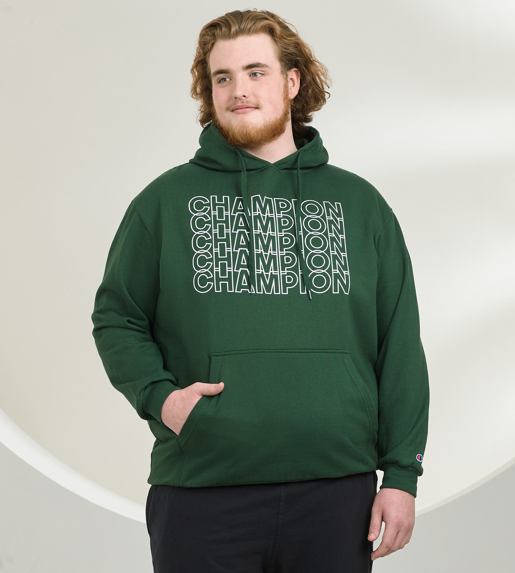 Champion Rows Graphic Hoodie