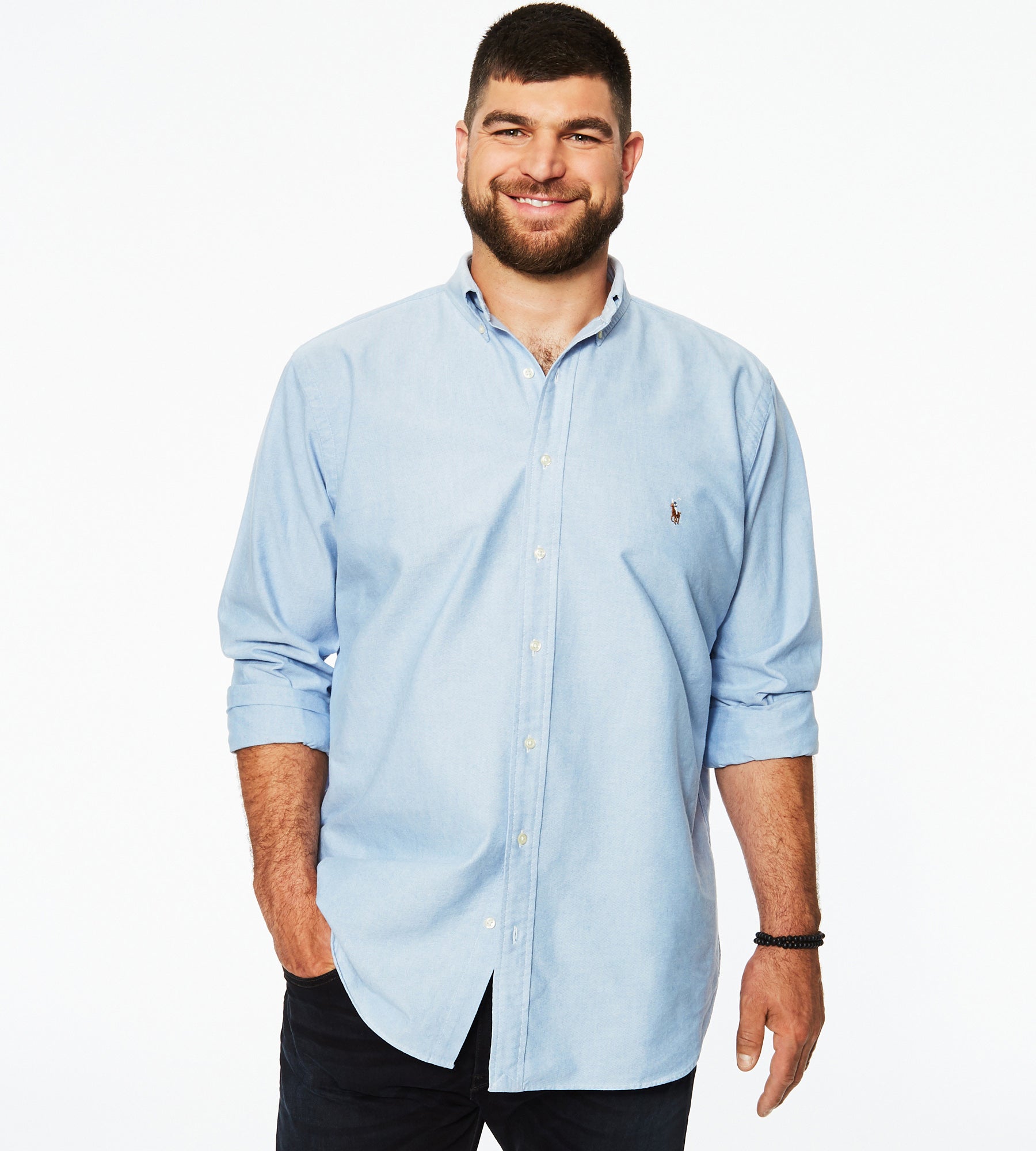Oxford Long Sleeve Sport Shirt – Mr. Big & Tall