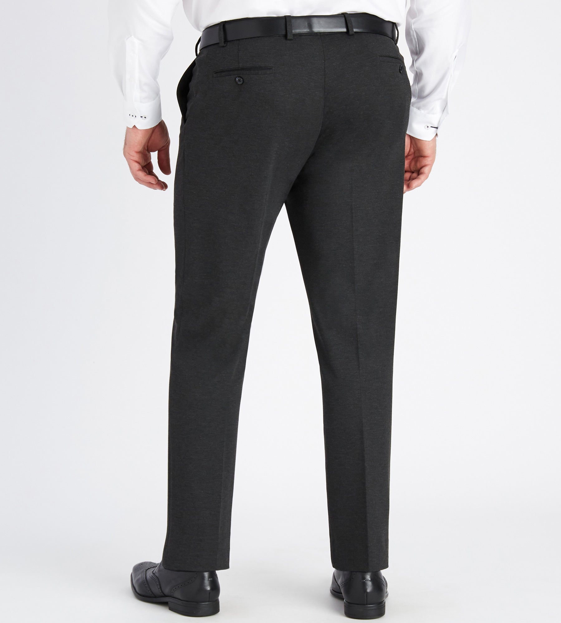 New Mens Plus Size Dress Pants Formal Casual Stretch Long Straight