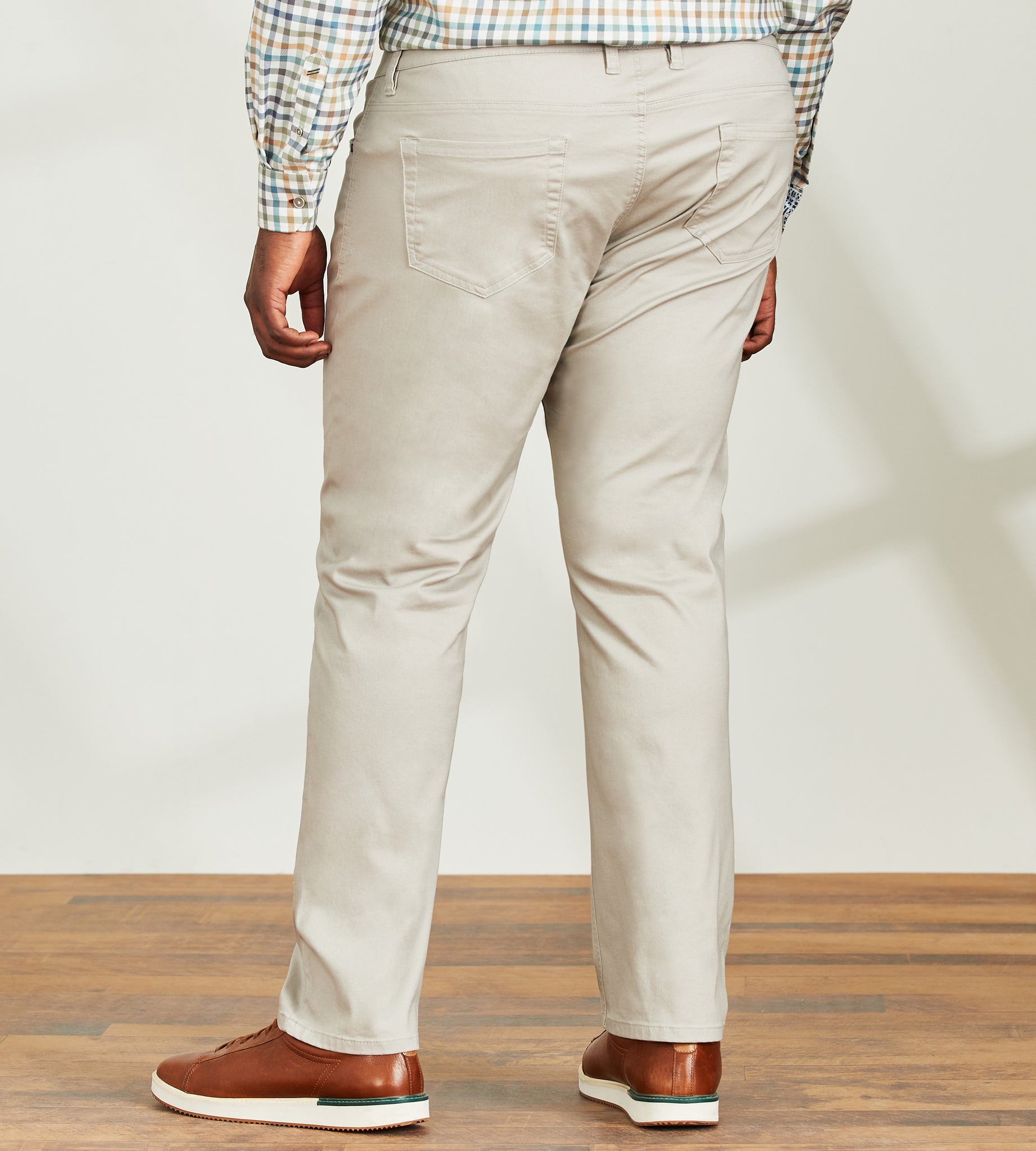 Five-Pocket Twill Pants – Mr. Big & Tall